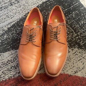 Stacy Adams Tan Leather Oxfords